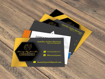 Business card design service