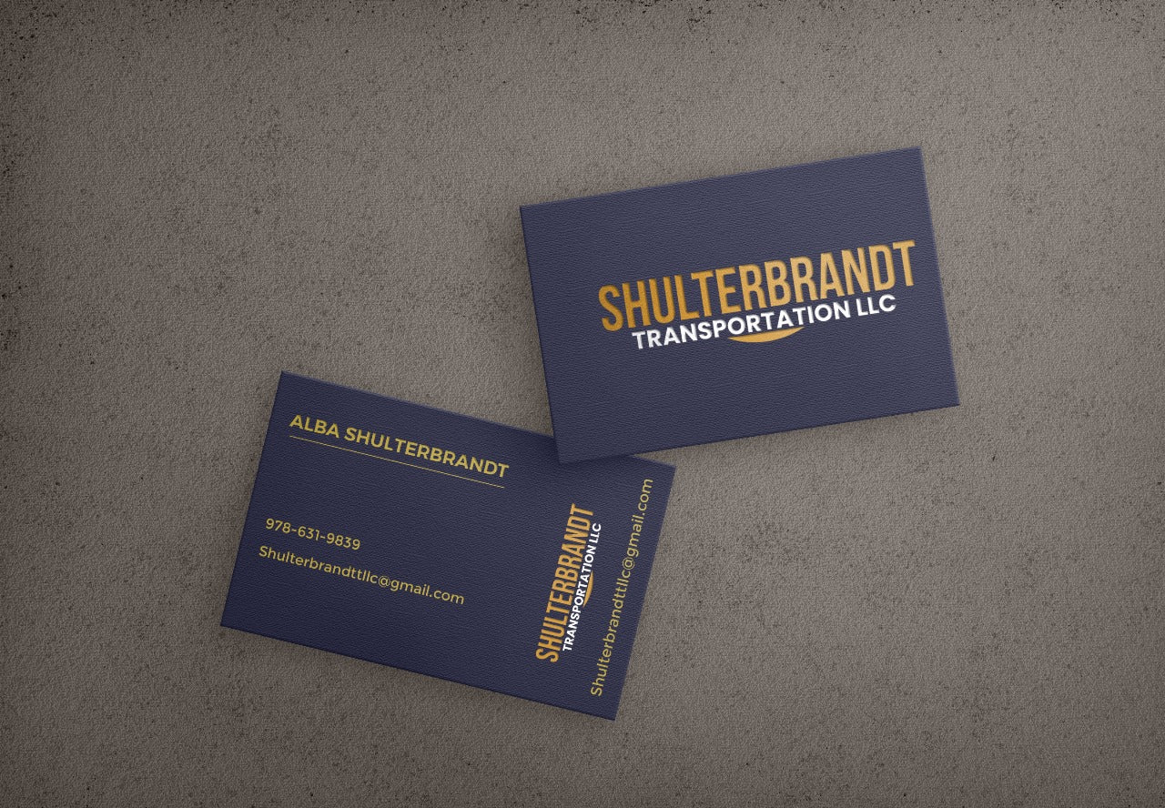 Business card design service