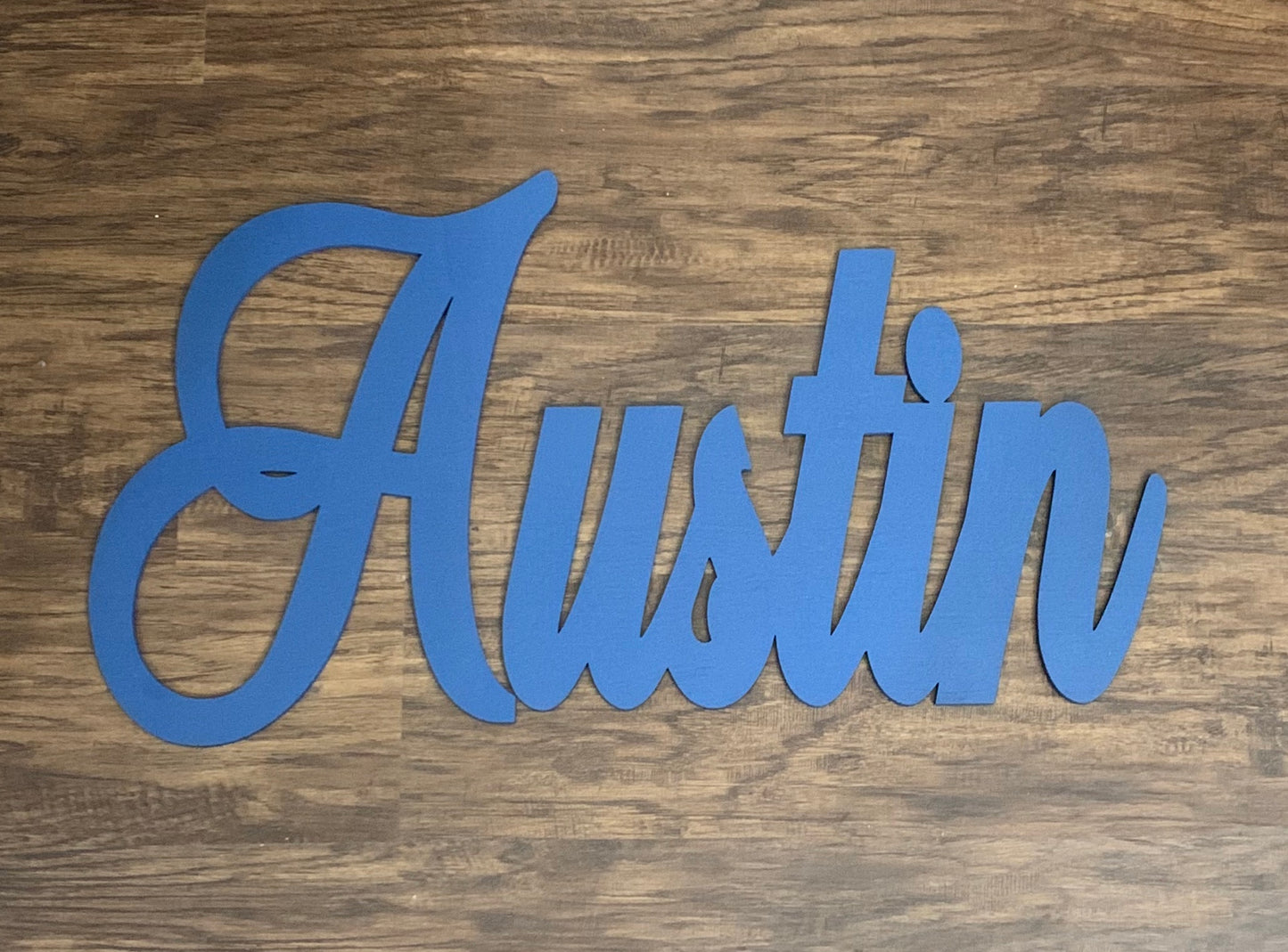 Wooden Name sign - Creationsbyjnii 